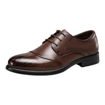 Yierkan british genuine leather business leather shoes groom's wedding shoes