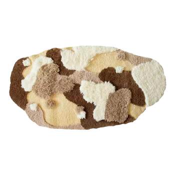 Maillard desert rug camo bedroom bedside rug