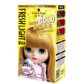 Schwarzkopf honey light blonde hair dye