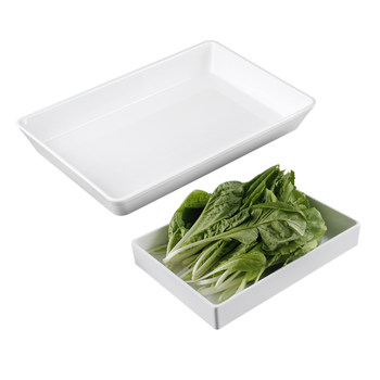Metamine plastic tray braised vegetable freezer tray duck cargo tray