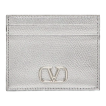 (Online Limited) Valentino VALENTINO Vlogo Signature CALF LEATHER CARD BAG