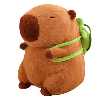 Capybara Capybara Doll Doll Plush Toy Girl Funny Creative Hug Sleeping Cute Rag Doll ນອນກອດ