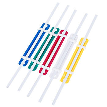 Deli plastic binding clip 5548 binding buckle office binding consumables clip strips price 50 per box