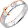 Chow Sang Sang 18K Gold Couple Wedding Ring