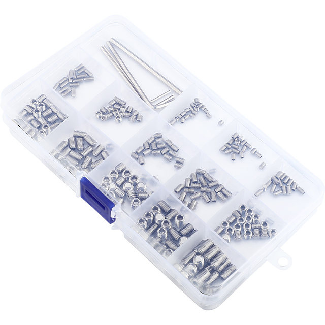 Complete collection of tightening screw set boxes