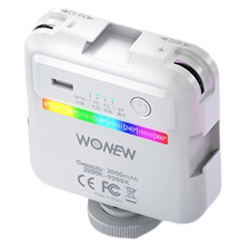 WONEW mobile phone mini fill light with mobile phone clip
