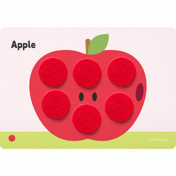 2 years old playing with quiet stickers