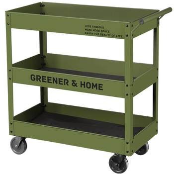 Greener trolley ins wind mobile storage rack