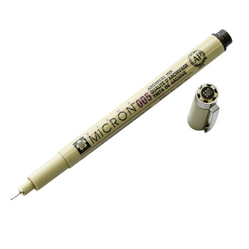 Japanese Sakura Brand Needle Pen Black Brown Waterproof Non-Smudgeable Outlining Pen Manga Outlining Pen Line Drawing Hand-Drawn Drawing Student-Specific Art Drawing Professional Pen Set