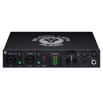 Black Lion Sound Card Black 2x2 Recording Audio Song K Song USB Interface audio Live Set