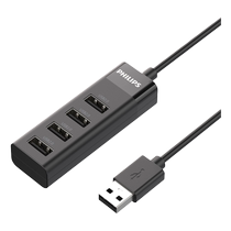 170 Philips usb2 0 extender high-speed conversion plug laptop expansion dock multi-function usd external one-to-four extension cable hub set splitter lengthening charging multi-function