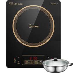 Midea induction cooktop hot pot cooking household official smart high-power stir-frying dormitory student cooking pot soup pot