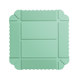 Silicone folding heat insulation pad high temperature resistance, anti-scalding and thickening