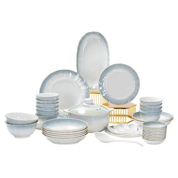 2025 new healthy high temperature underglaze color tableware set