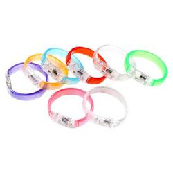 Concert support stick, disco bar, LED light-emitting wrist strap, flash bracelet, fluorescent bracelet, night light circle, night running