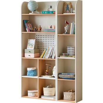 Lin's children's bookcase simple and free combination wood industry