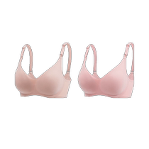 The Jing Kiri Breastfeeding Bra Pregnant Women Underwear Big Code Large Breasted Breast Meme Back Postpartum Breastfeeding Poly-proof Drooping Pregnancy Special