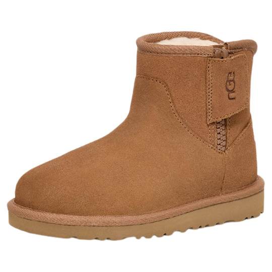 UGG children's shoes plus velvet warm parent-child snow boots