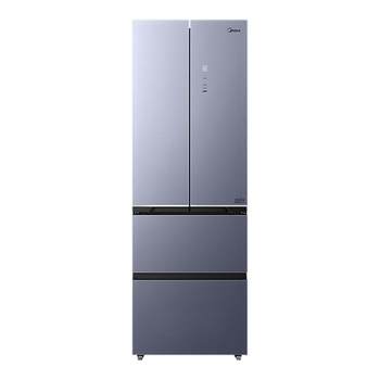 Midea bcd-398wufgpm ice tufa french style multi-door refrigerator