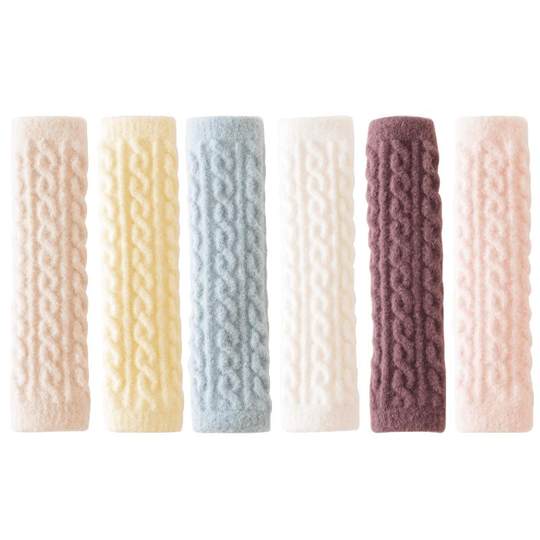 婴儿护膝秋冬加厚婴幼儿换尿不湿神器长筒袜宝宝保暖护腿袜套冬季