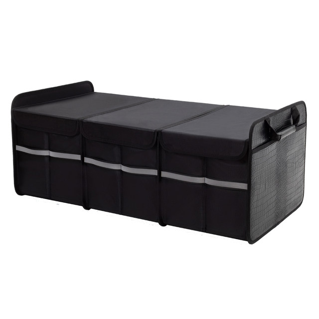 Large capacity folding car trunk storage box
