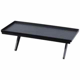 Tv set-top box rack without hole punch router