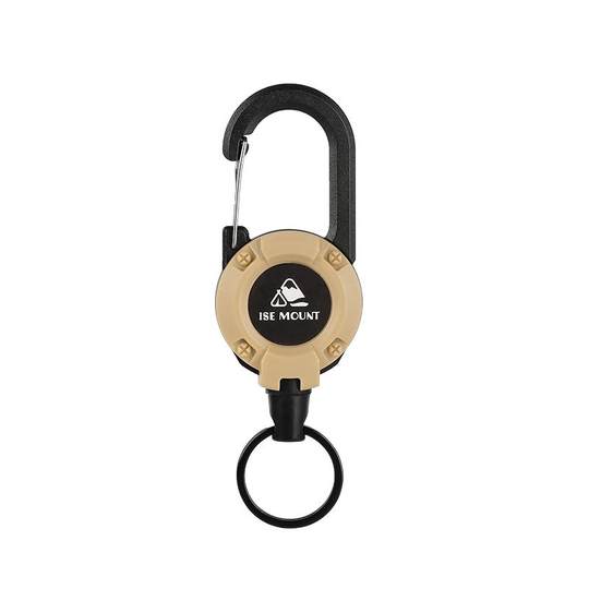 伸缩扣路亚易拉扣小岛屿山钢丝绳钓鱼防丢失手绳户外登山扣钥匙扣