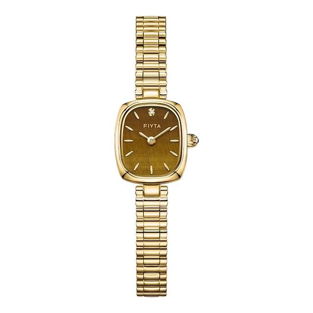 Fiyta new retro small gold quartz watch bracelet model