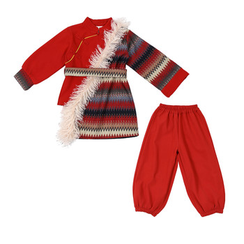 New year's day ethnic minority costumes for boys and girls