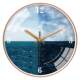 Looking north to the sea, fashionable internet celebrity clock bedroom mute