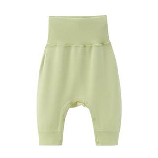 婴儿裤子纯棉大屁屁裤小月龄宝宝护肚按扣开裆裤婴幼儿秋冬打底裤