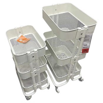 Xinjiayi storage rack trolley snack rack water cup rack