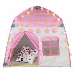 Children's Tent Playhouse Home Princess Girl Sleeping House Kids Baby Indoor Small House Dreamy Little Castle
