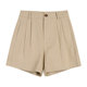 Retro shorts casual pants women's Korean style commuting pants
