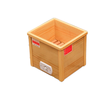 Deep barrel solid wood heater roasting stove electric fire box household electric fire barrel foot warmer foot dryer roasting fire barrel foot roaster