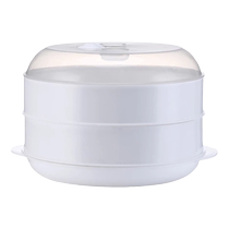 Food-grade microwave oven special lid steamer box heating lid hot dish container steamer container plate artifact lunch box bowl