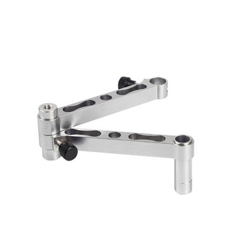 Folding and lengthened corner bait tray rack extension rod dual-purpose bait tray bridge bracket fishing box fishing chair universal extension arm