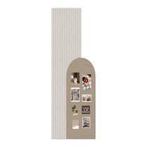 Living room room decoration transformation photo wall wish wall wainscot board does not need to be punched and does not damage the wall wool felt artifact