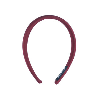 Korean style retro red christmas thin hair hoop for women