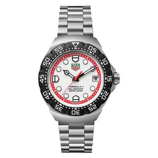 【自营】TAG Heuer泰格豪雅 F1太阳能中性钢带男表WBY1111.BA0042