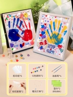 Отпечаток рук, фоторамка, набор материалов, салфетки, «сделай сам», 2 шт