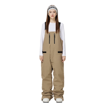 ASHGREEM ski pants new three-in-one glued veneer trendy loose ski overalls for men and women 3L high waterproof