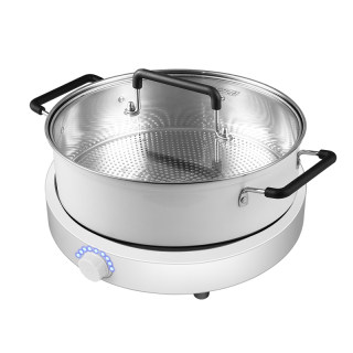 Hemisphere induction cooker for home use, full set of round mini