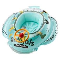 SWIMBOBO baby swimming ring, baby child 2 years old swimming ring, can sit on the child's boat and swim safety seat