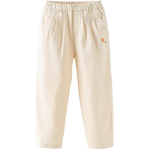 (Same style in the mall) David Bella 2024 autumn new style girls pants childrens trousers medium and large childrens casual pants