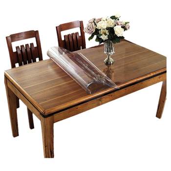 Transparent pvc odorless food grade desk protector Transparent pvc odorless food grade desk protector