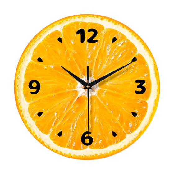 Creative silent fashion simple wall clock decoration