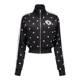 Eihey imported fabric 2025 spring American star print design casual versatile trendy jacket for women