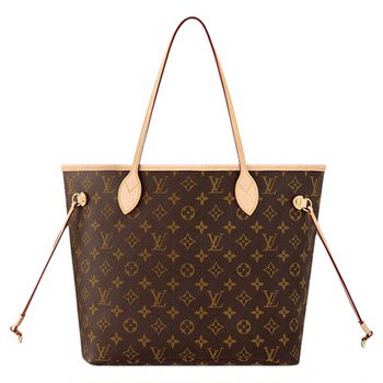 European direct mail lv/louis vuitton neverfull old flower printed hand-held tote bag mother bag