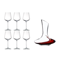 (Self-operated) rcr red wine glass set household light luxury high-end imported crystal glass goblet decanter